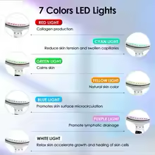Cocoon Glow Wand — 7-Color LED Light Therapy Face & Neck Massager